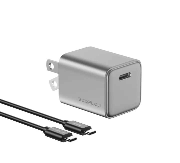 EcoFlow Rapid GaN Charger with 100W Cable