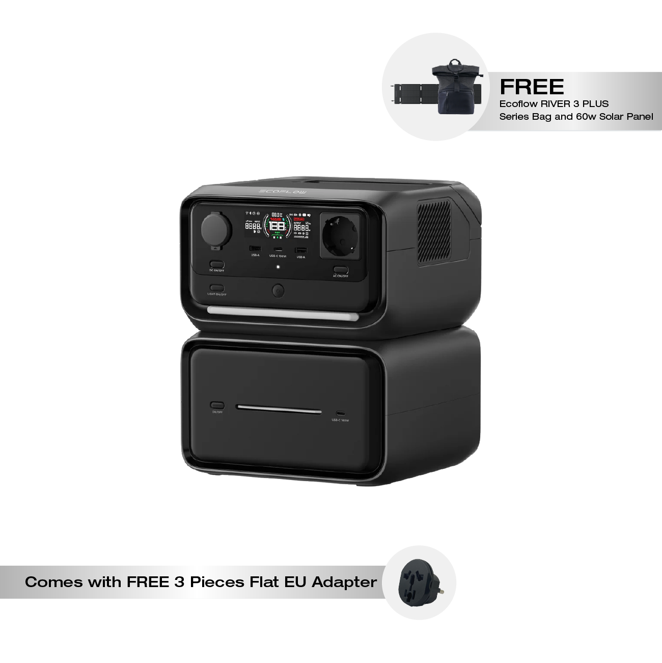 EcoFlow River 3 Max Plus Portable Power Station
