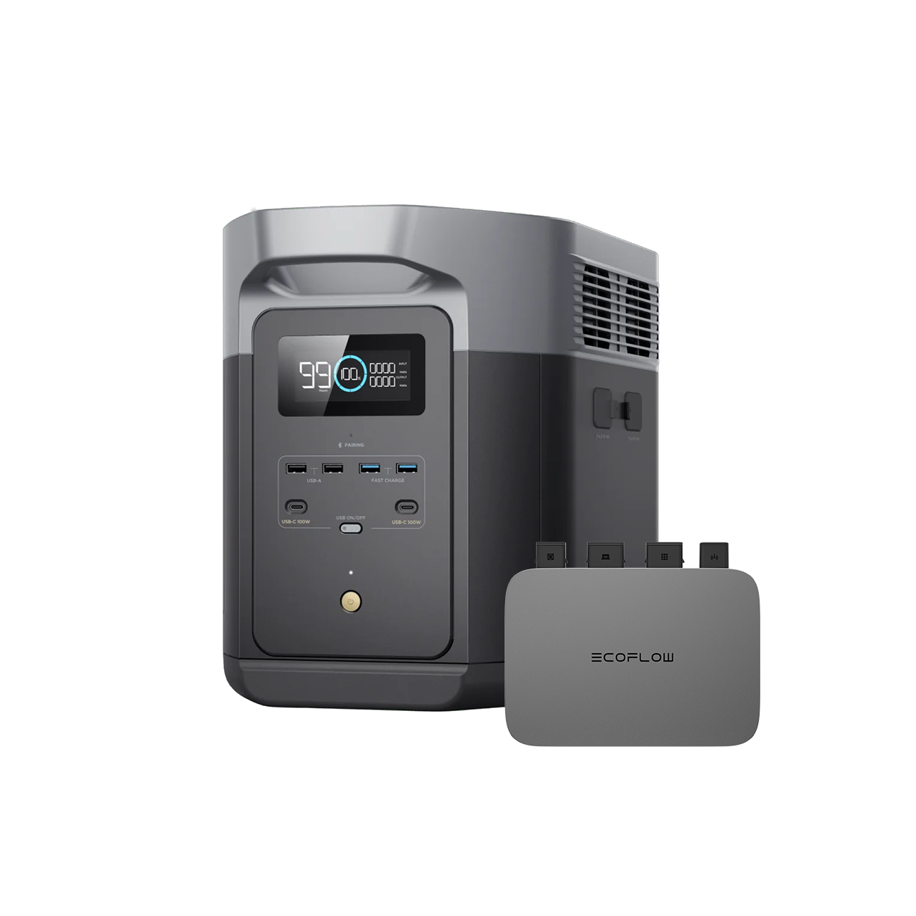 EcoFlow PowerStream + Super Flat Cable + EcoFlow Smart Plug