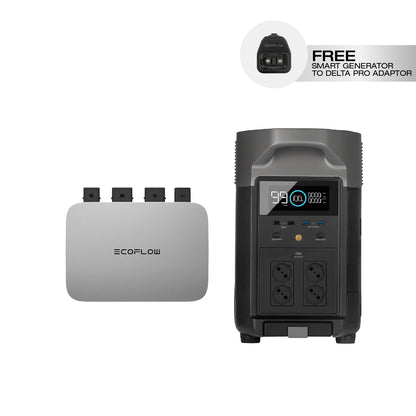 EcoFlow PowerStream + Super Flat Cable + EcoFlow Smart Plug