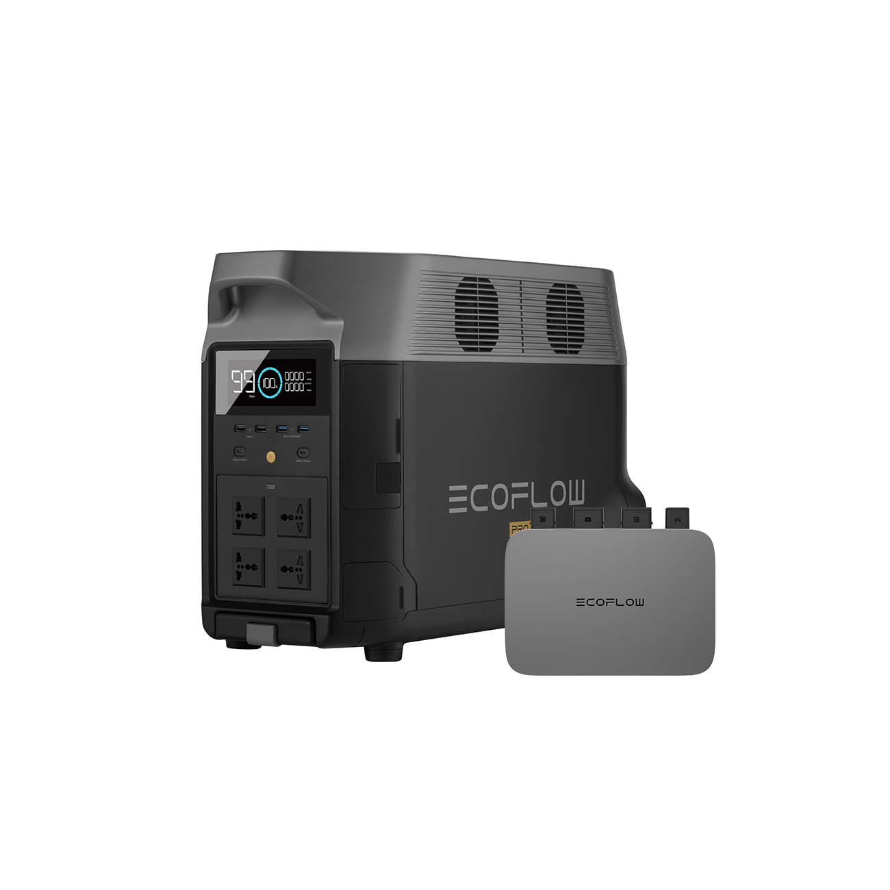 EcoFlow PowerStream + Super Flat Cable + EcoFlow Smart Plug