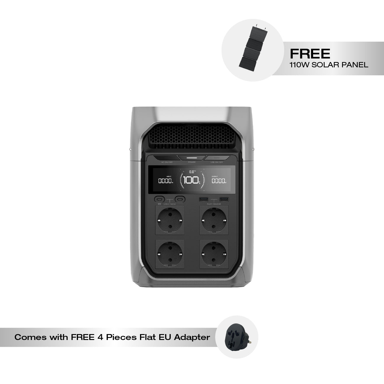 EcoFlow Delta 3 Plus Portable Power Station