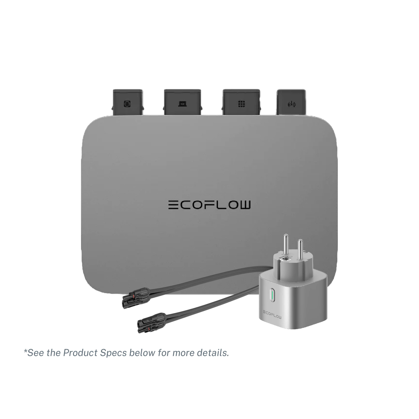 EcoFlow Powerstream + Super Flat Cable + Ecoflow Smart Plug EU (Open Box)