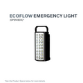 EcoFlow Emergency Light (Open Box)