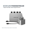 EcoFlow Powerstream + Super Flat Cable + Ecoflow Smart Plug EU (Open Box)