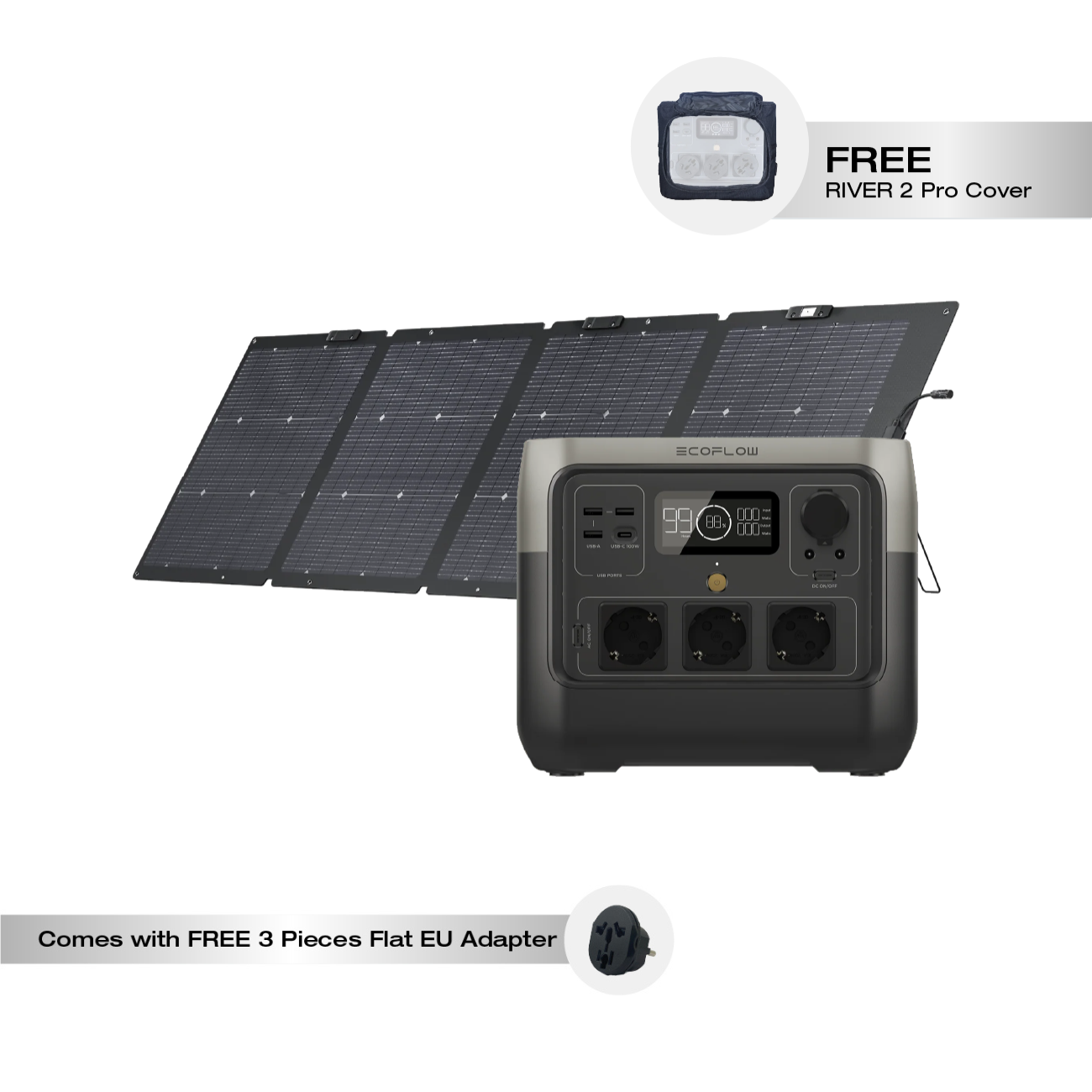 EcoFlow River 2 Pro 768 Portable Power Station