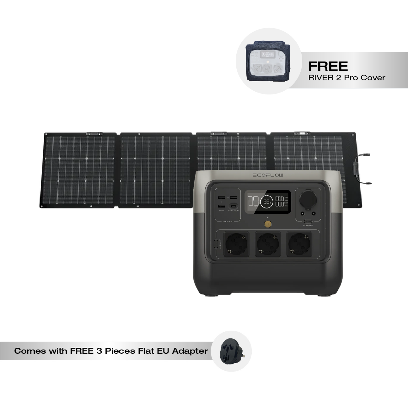 EcoFlow River 2 Pro 768 Portable Power Station