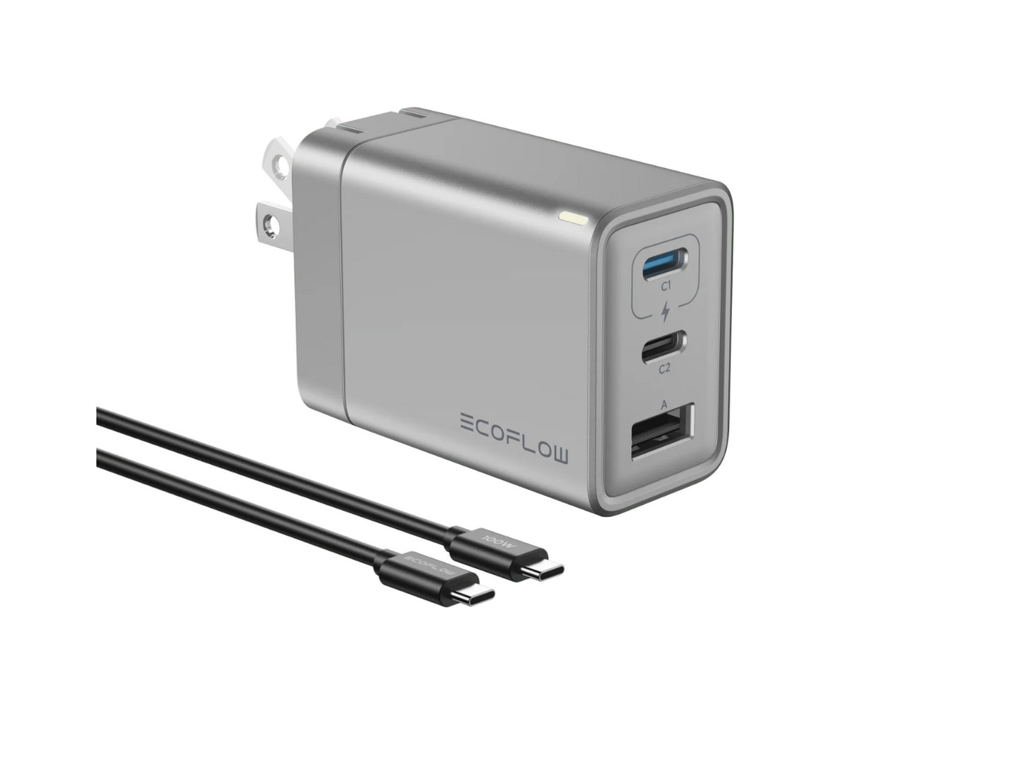 EcoFlow Rapid 65W GaN Charger with 100W Cable