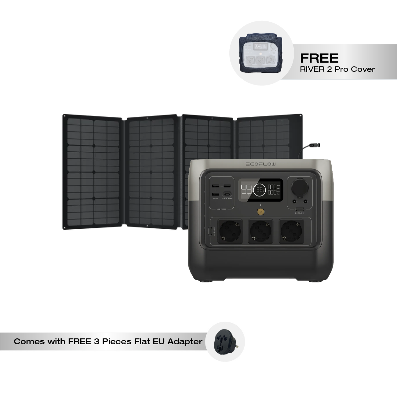 EcoFlow River 2 Pro 768 Portable Power Station